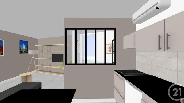Appartement T1 à vendre - 1 pièce - 32.0 m2 - NIMES - 30 - LANGUEDOC-ROUSSILLON - Century 21 Dhuoda